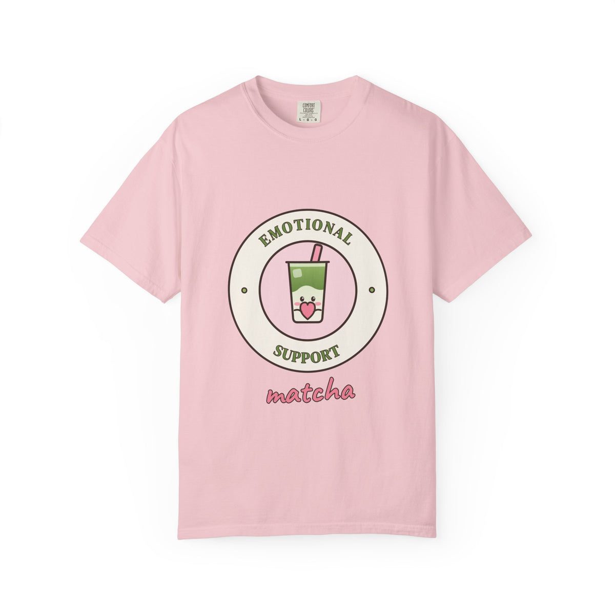 Emotional Support Matcha Comfort Colors Tee