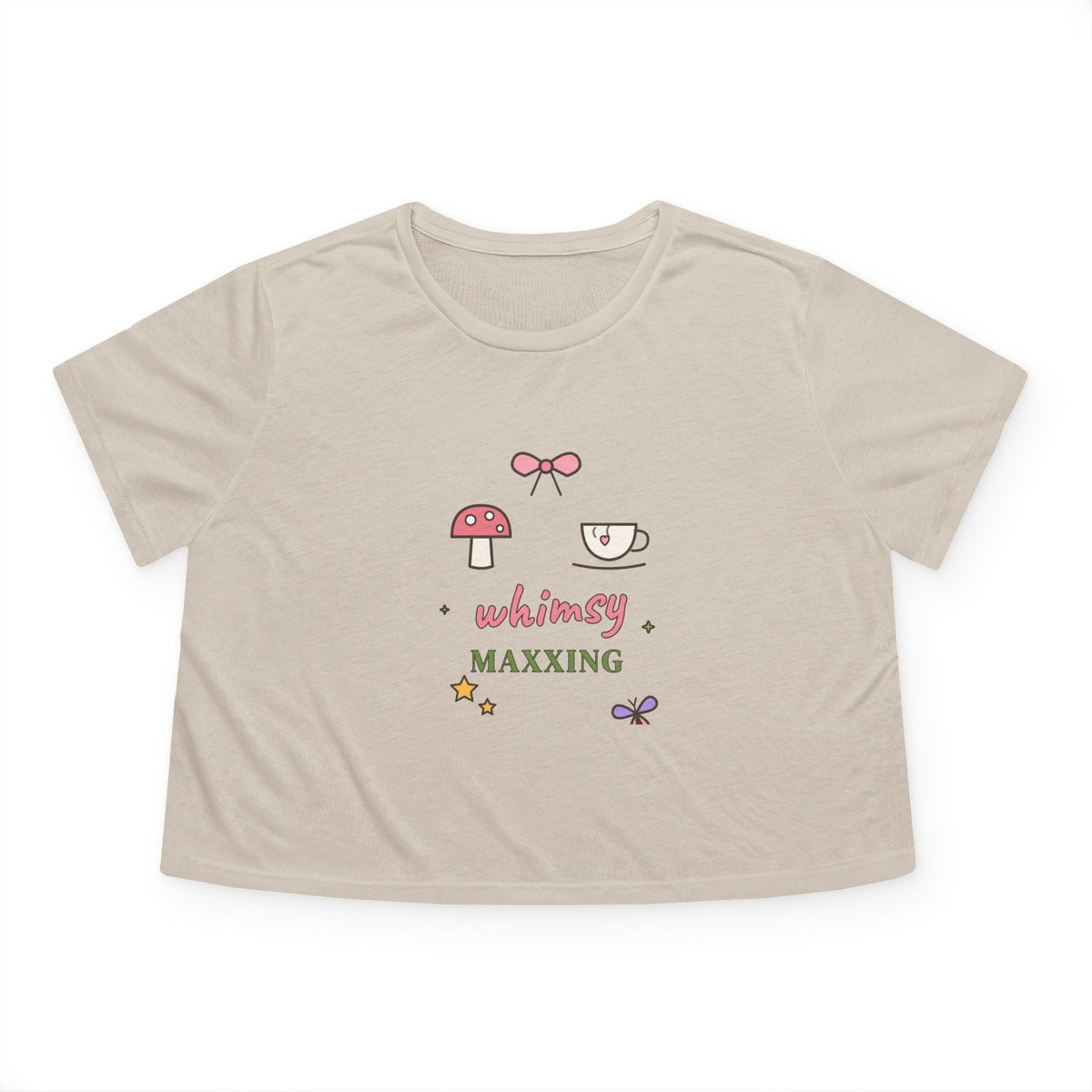 Whimsy Maxxing Cropped Tee