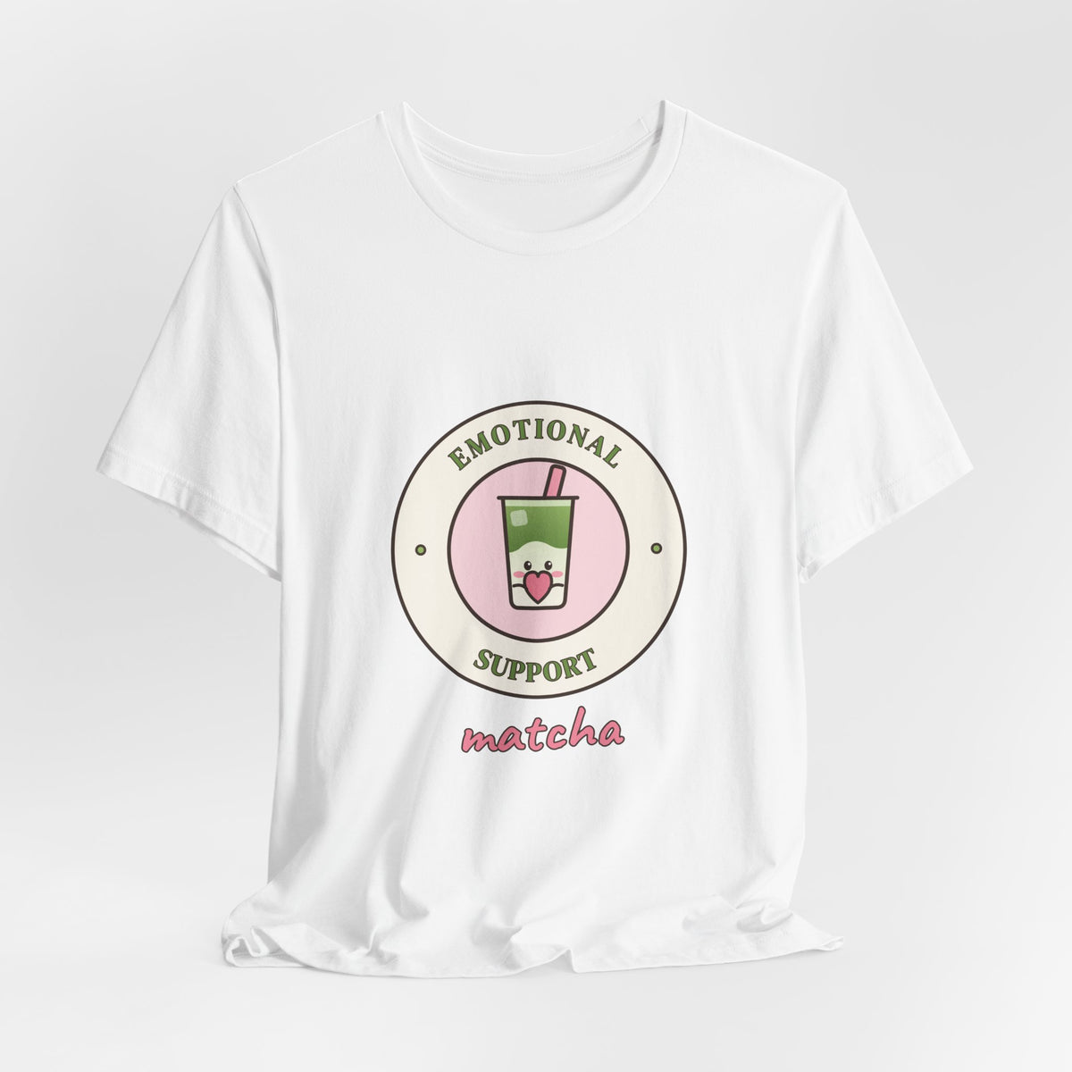 Emotional Support Matcha Tee