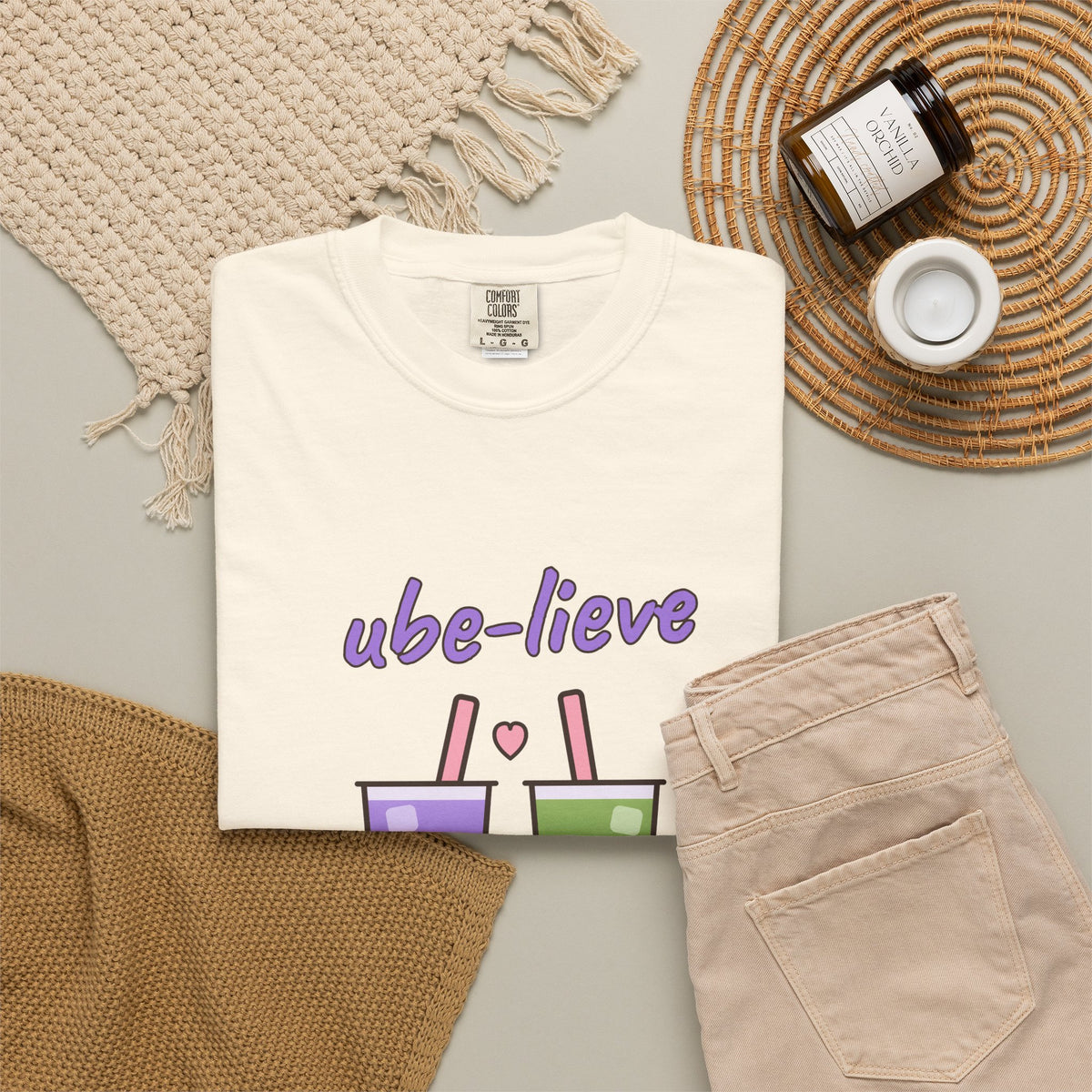Ube-lieve in Yourself Comfort Colors Tee