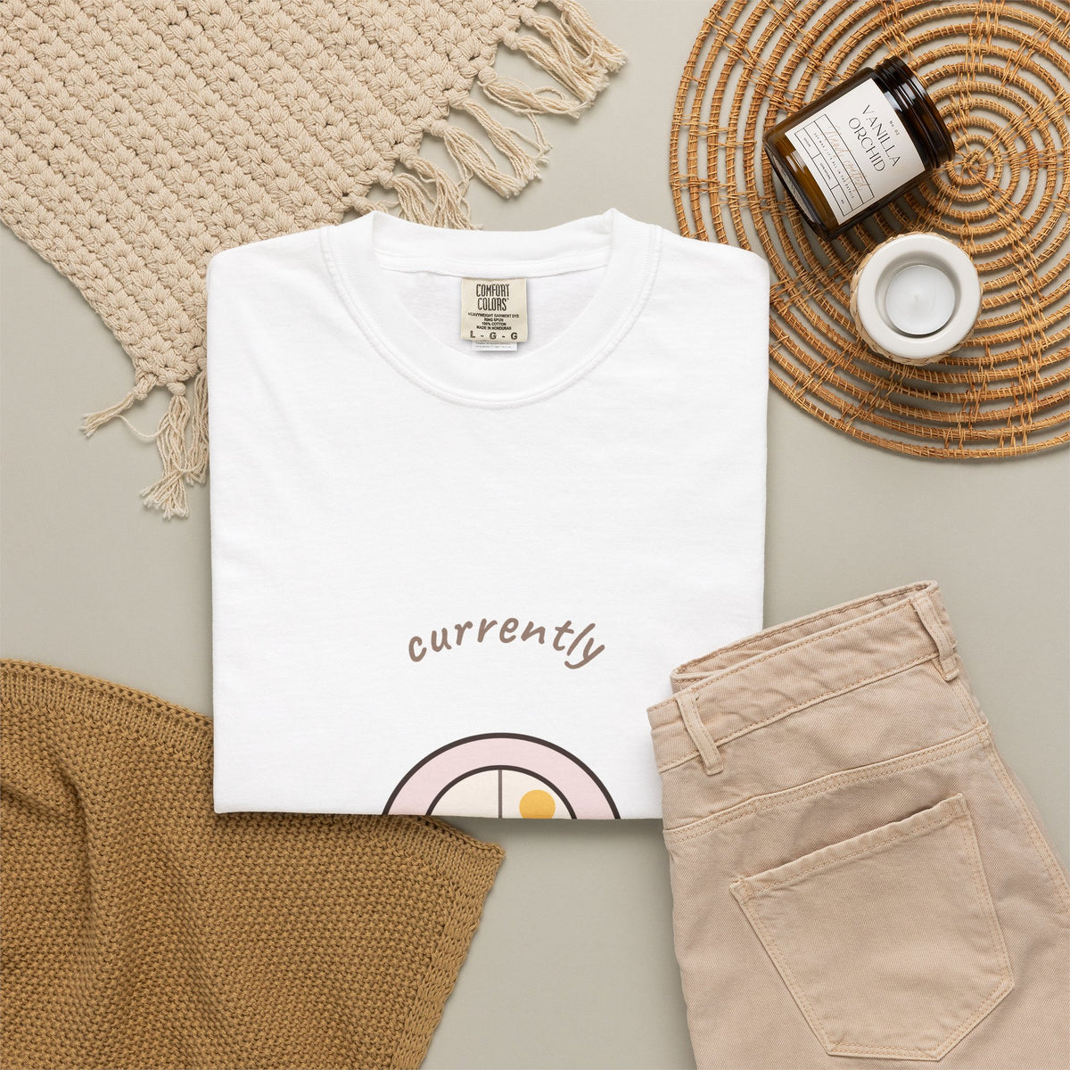 Currently Romanticizing My Life Comfort Colors Tee