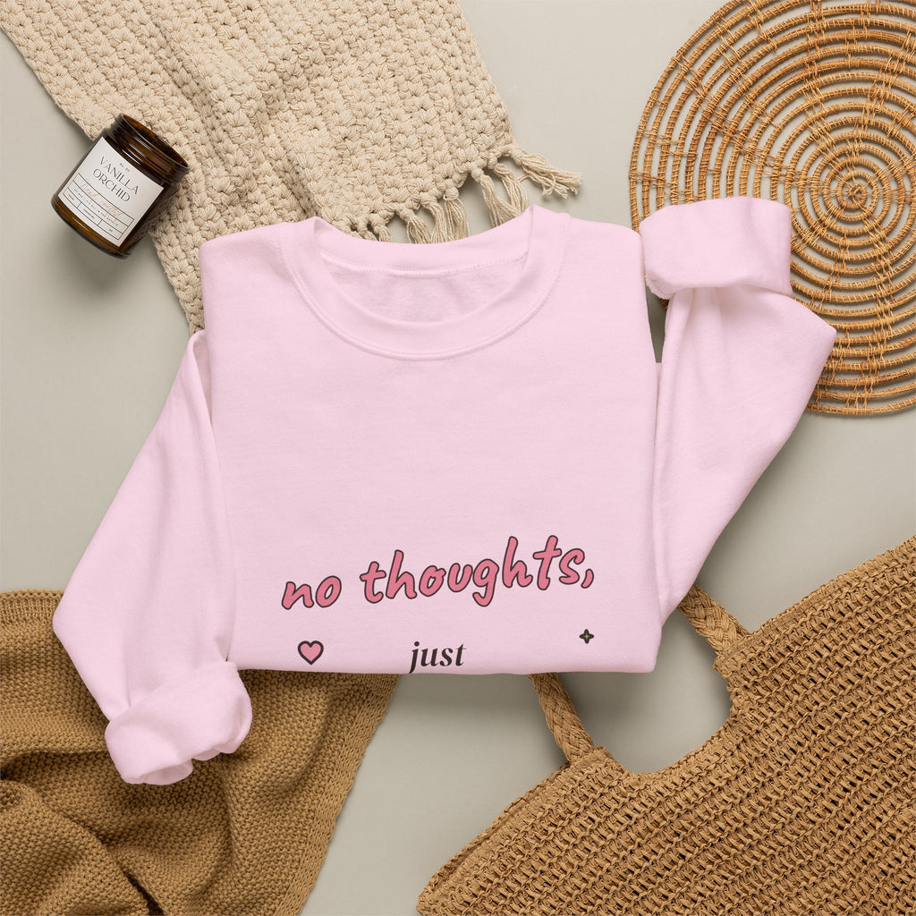 No Thoughts, Just Matcha Sweatshirt