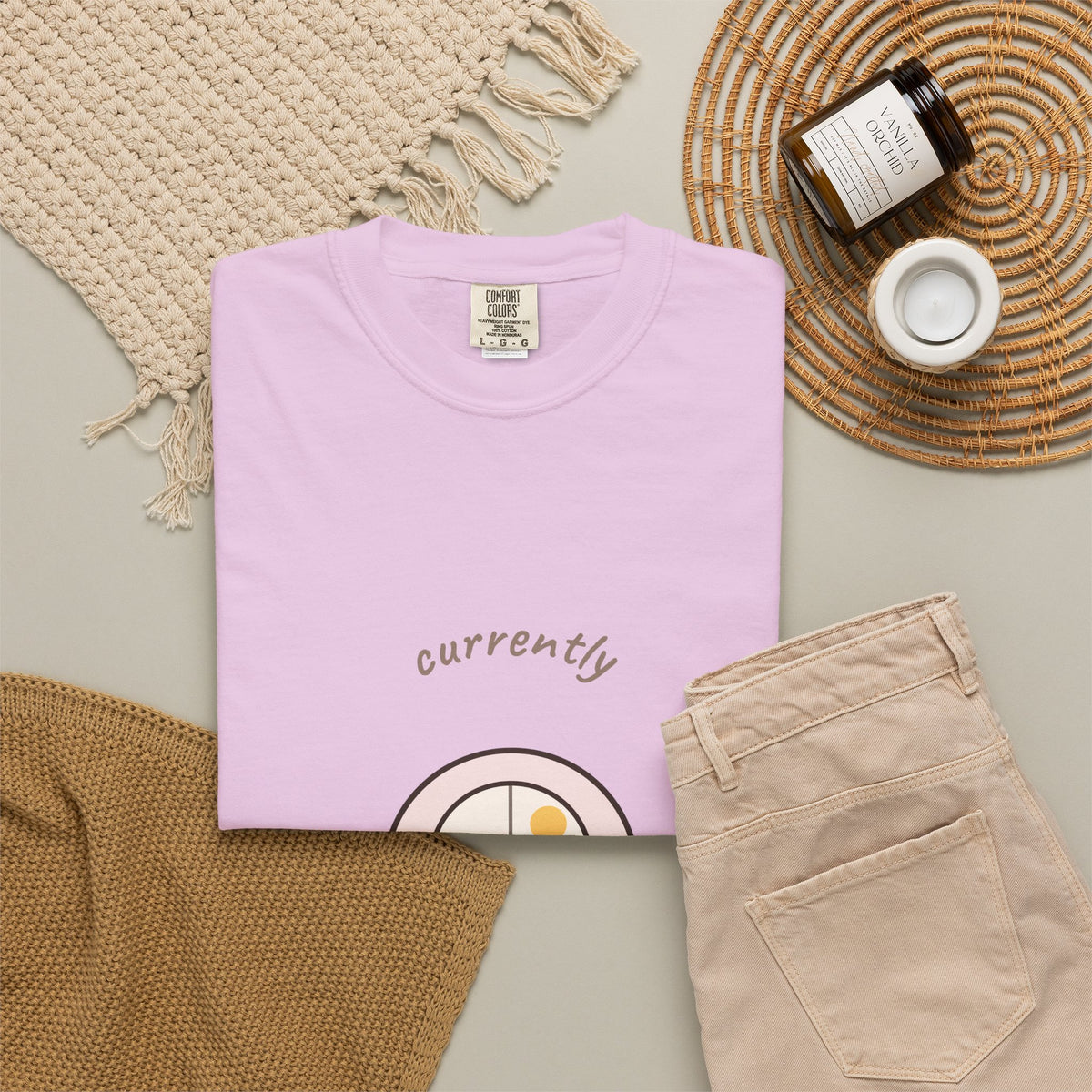 Currently Romanticizing My Life Comfort Colors Tee