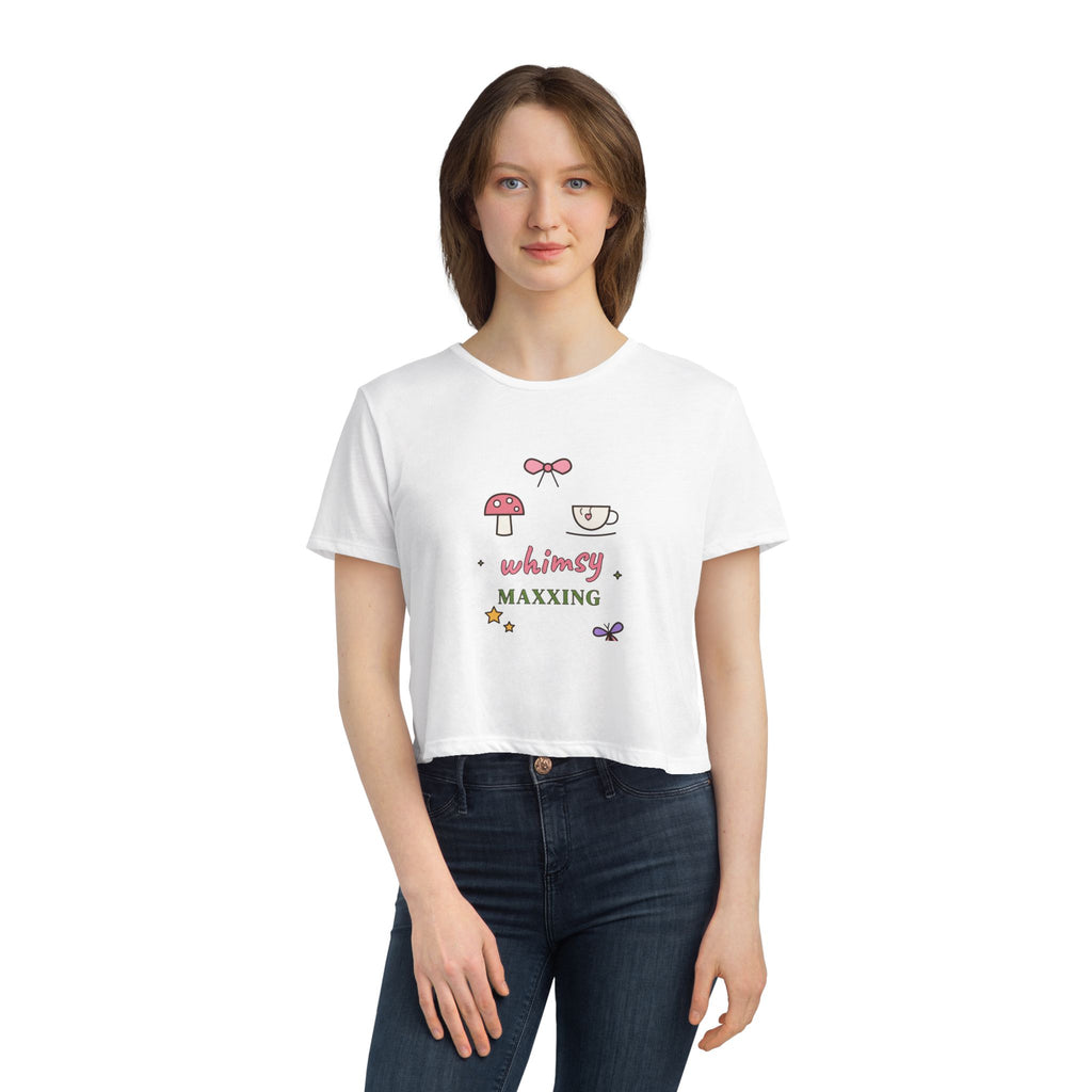Whimsy Maxxing Cropped Tee