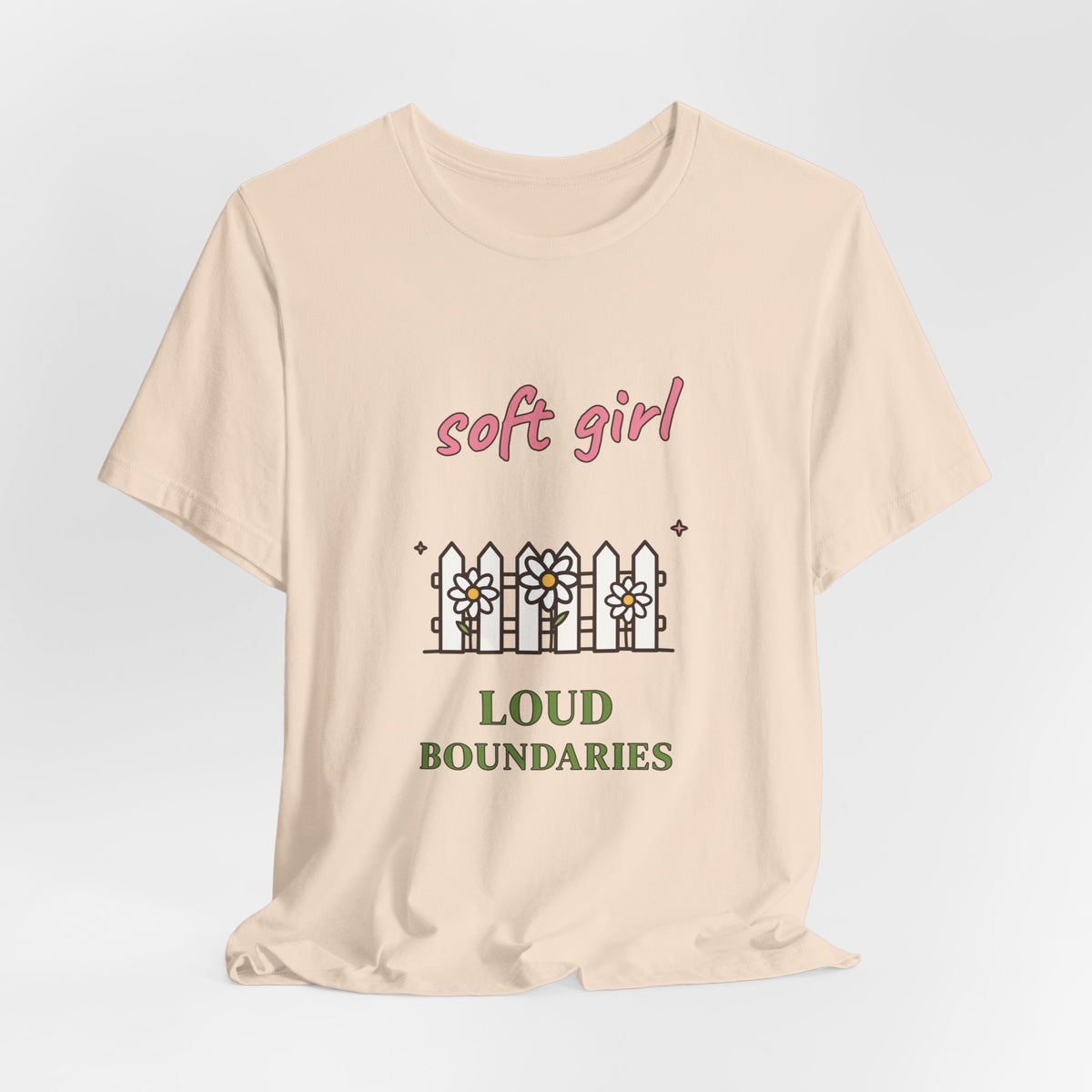 Soft Girl, Loud Boundaries Tee