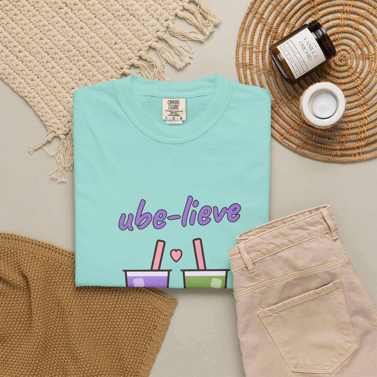 Ube-lieve in Yourself Comfort Colors Tee