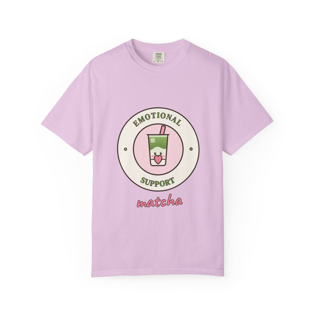 Emotional Support Matcha Comfort Colors Tee