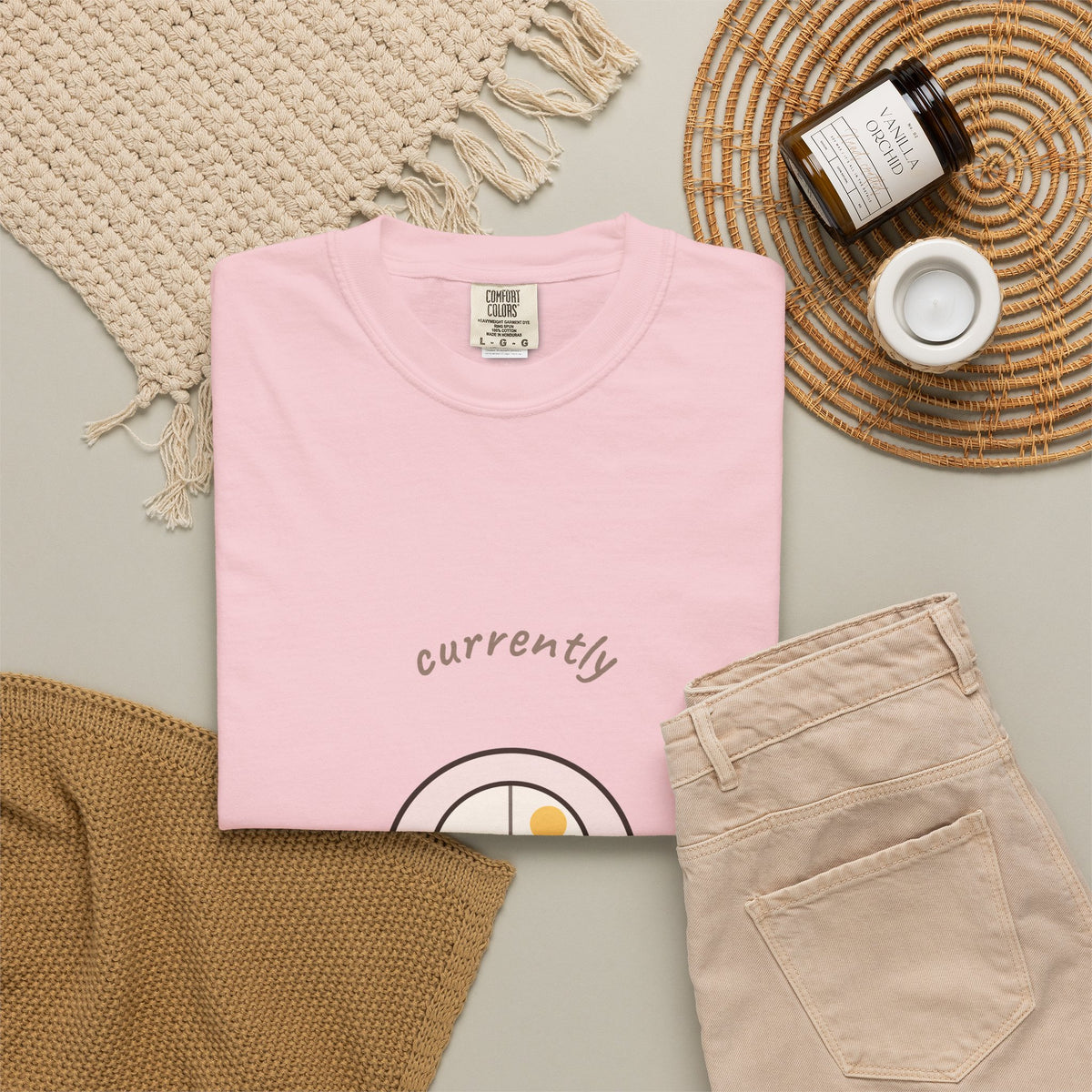 Currently Romanticizing My Life Comfort Colors Tee
