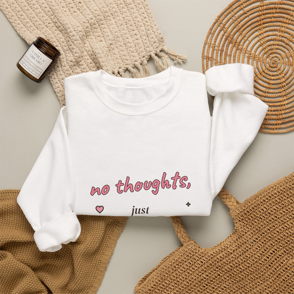 No Thoughts, Just Matcha Sweatshirt