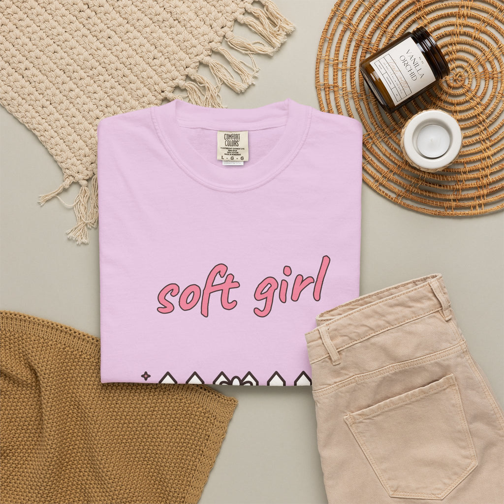 Soft Girl, Loud Boundaries Comfort Colors Tee