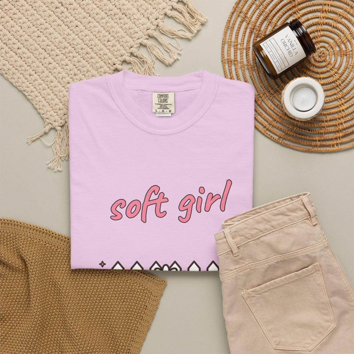 Soft Girl, Loud Boundaries Comfort Colors Tee