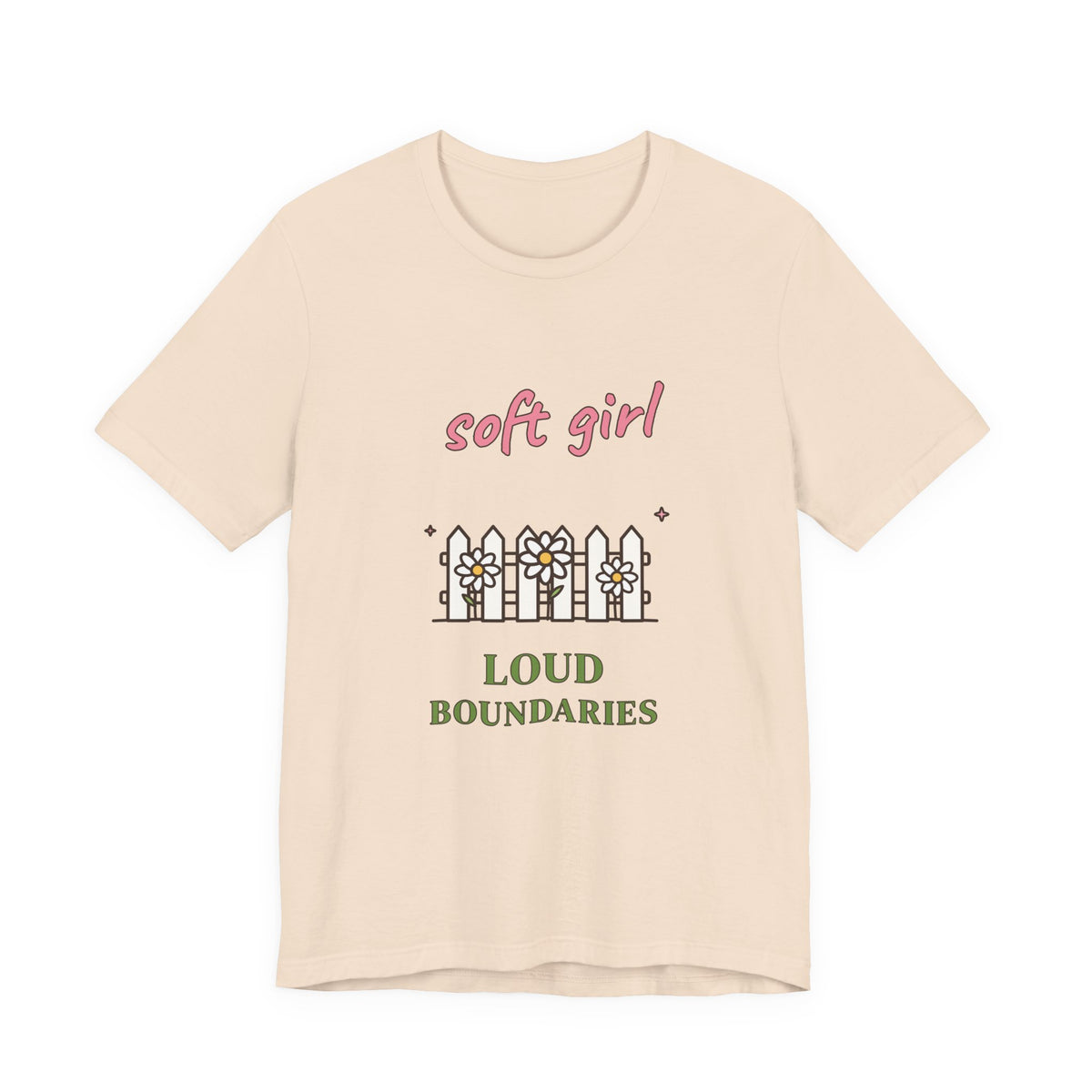 Soft Girl, Loud Boundaries Tee