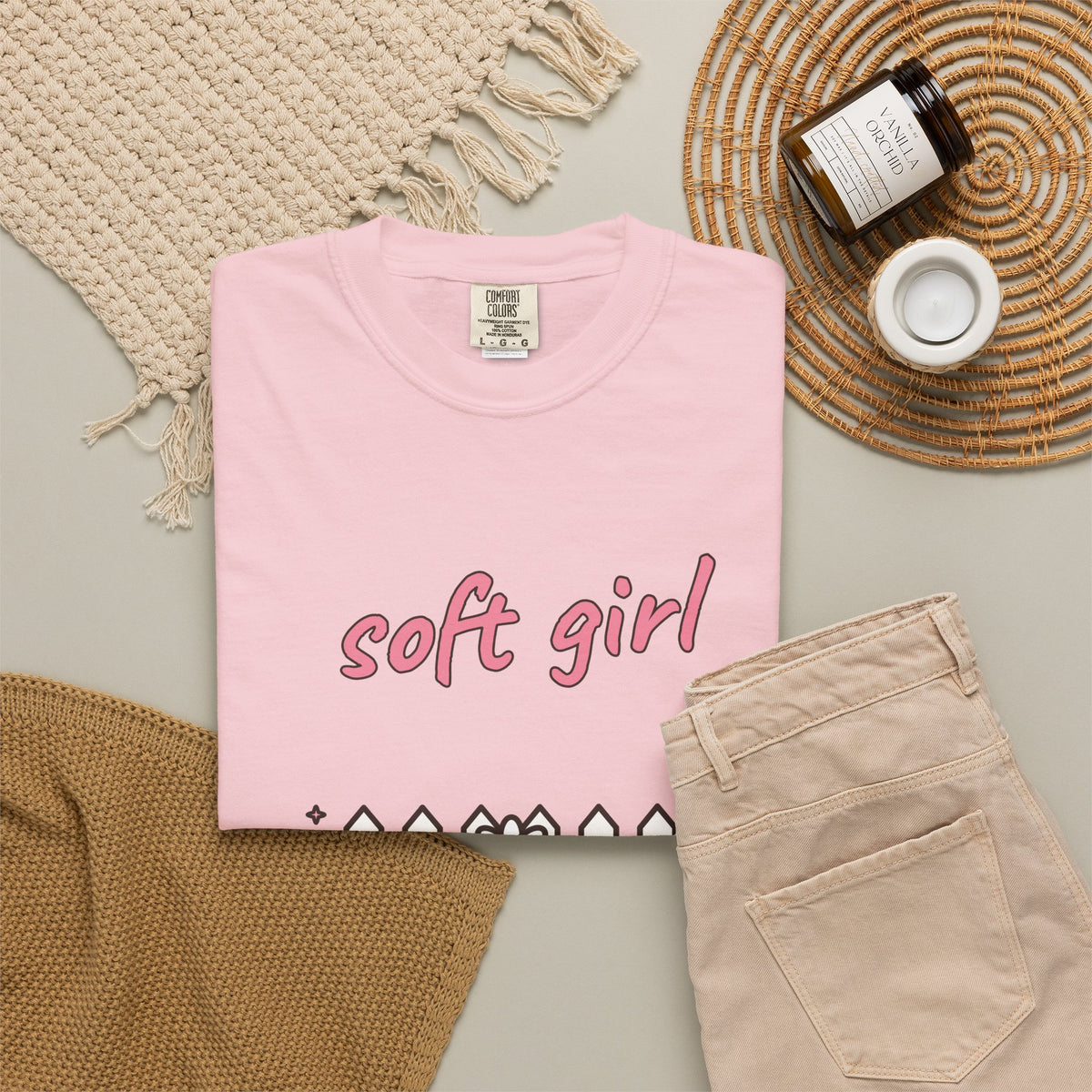 Soft Girl, Loud Boundaries Comfort Colors Tee
