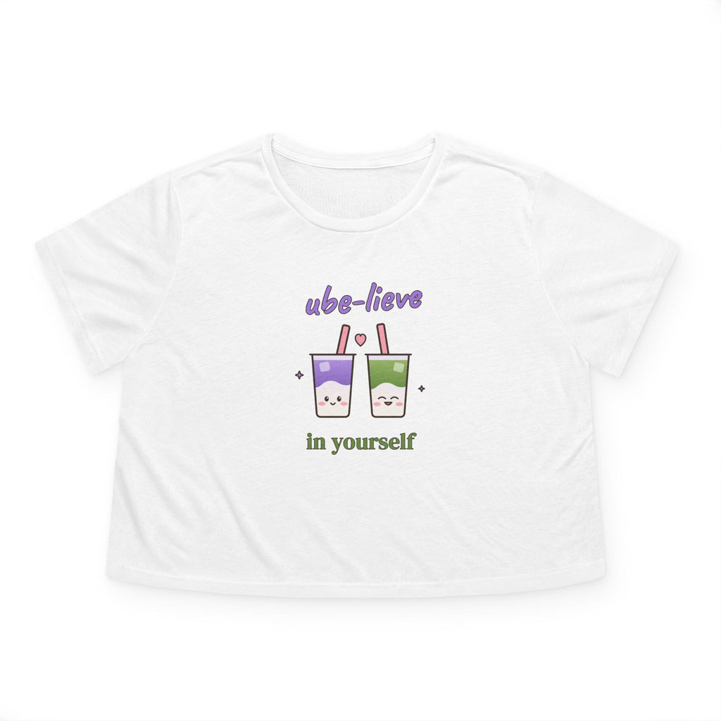 Ube-lieve in Yourself Cropped Tee
