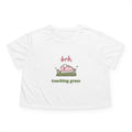 BRB, Touching Grass Cropped Tee