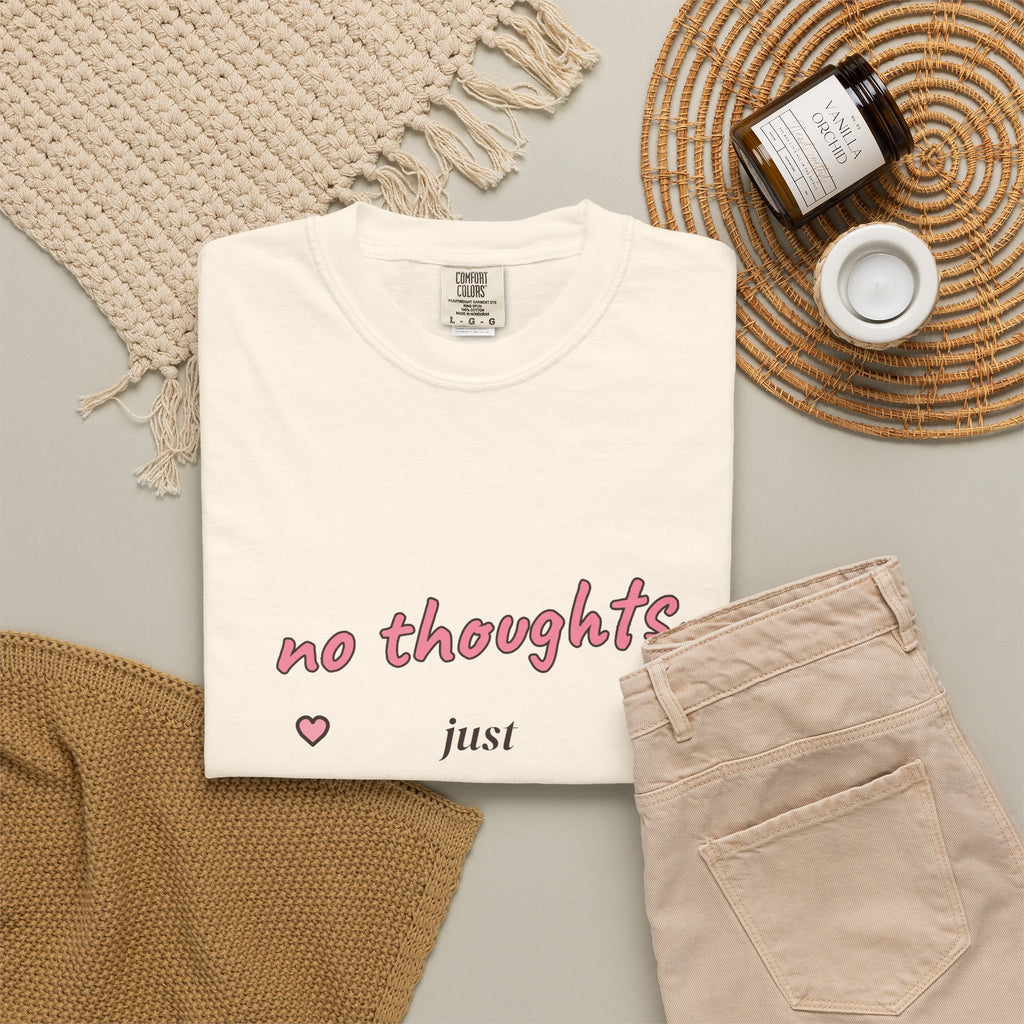 No Thoughts, Just Matcha Comfort Colors Tee