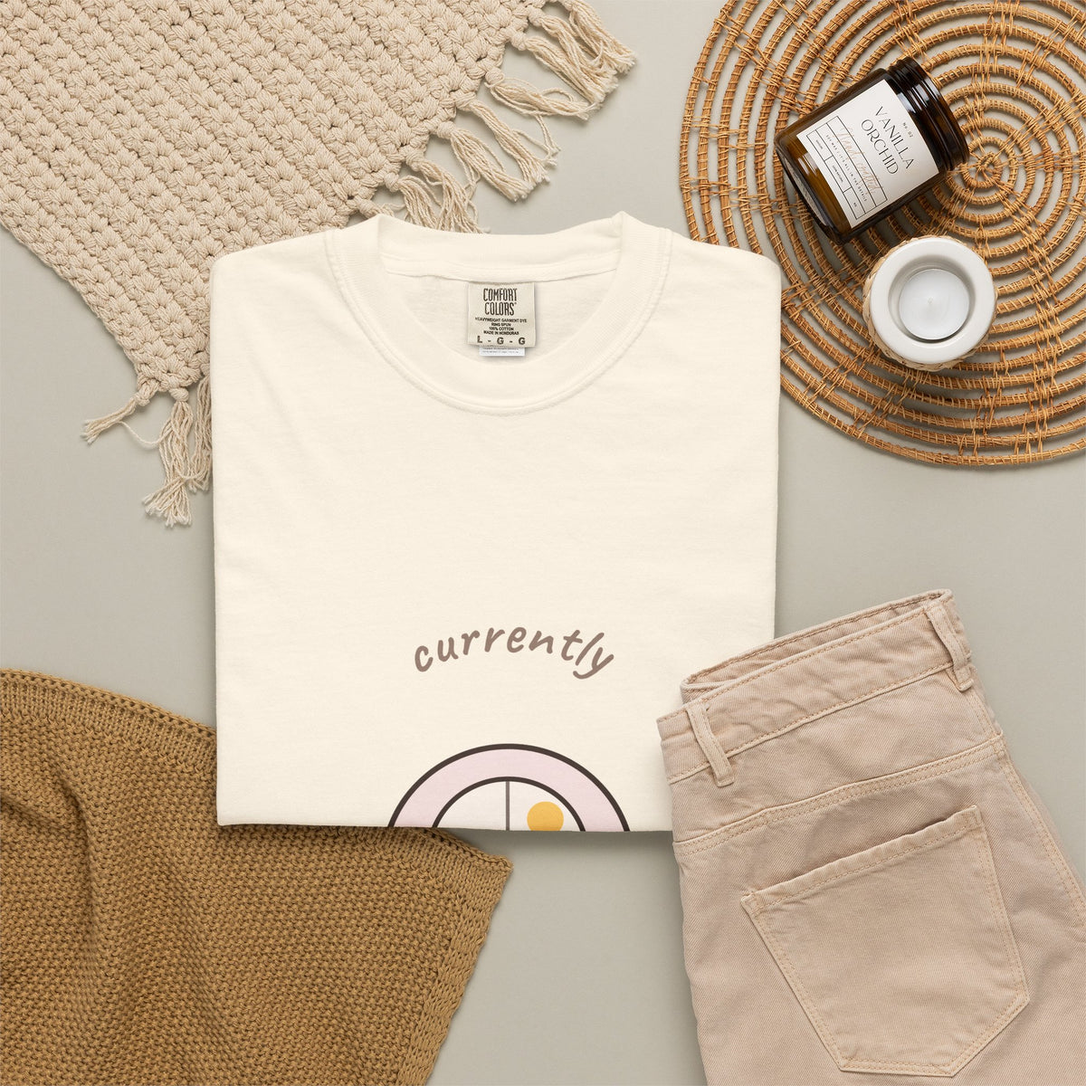 Currently Romanticizing My Life Comfort Colors Tee