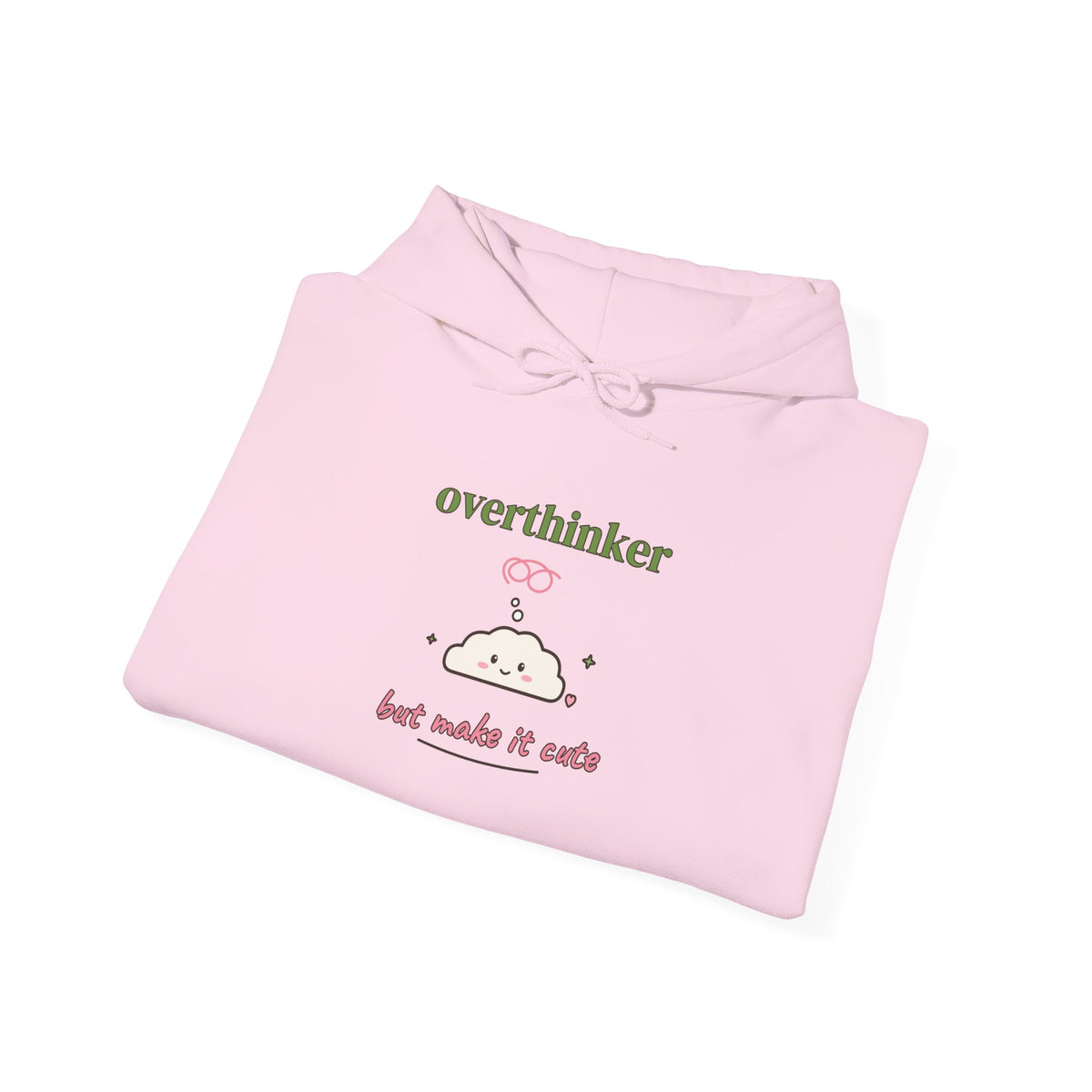 Overthinker, But Make It Cute Hoodie