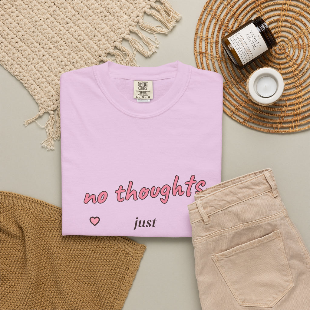 No Thoughts, Just Matcha Comfort Colors Tee