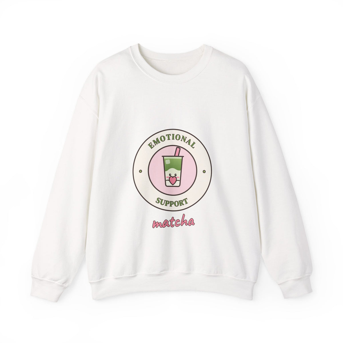 Emotional Support Matcha Sweatshirt