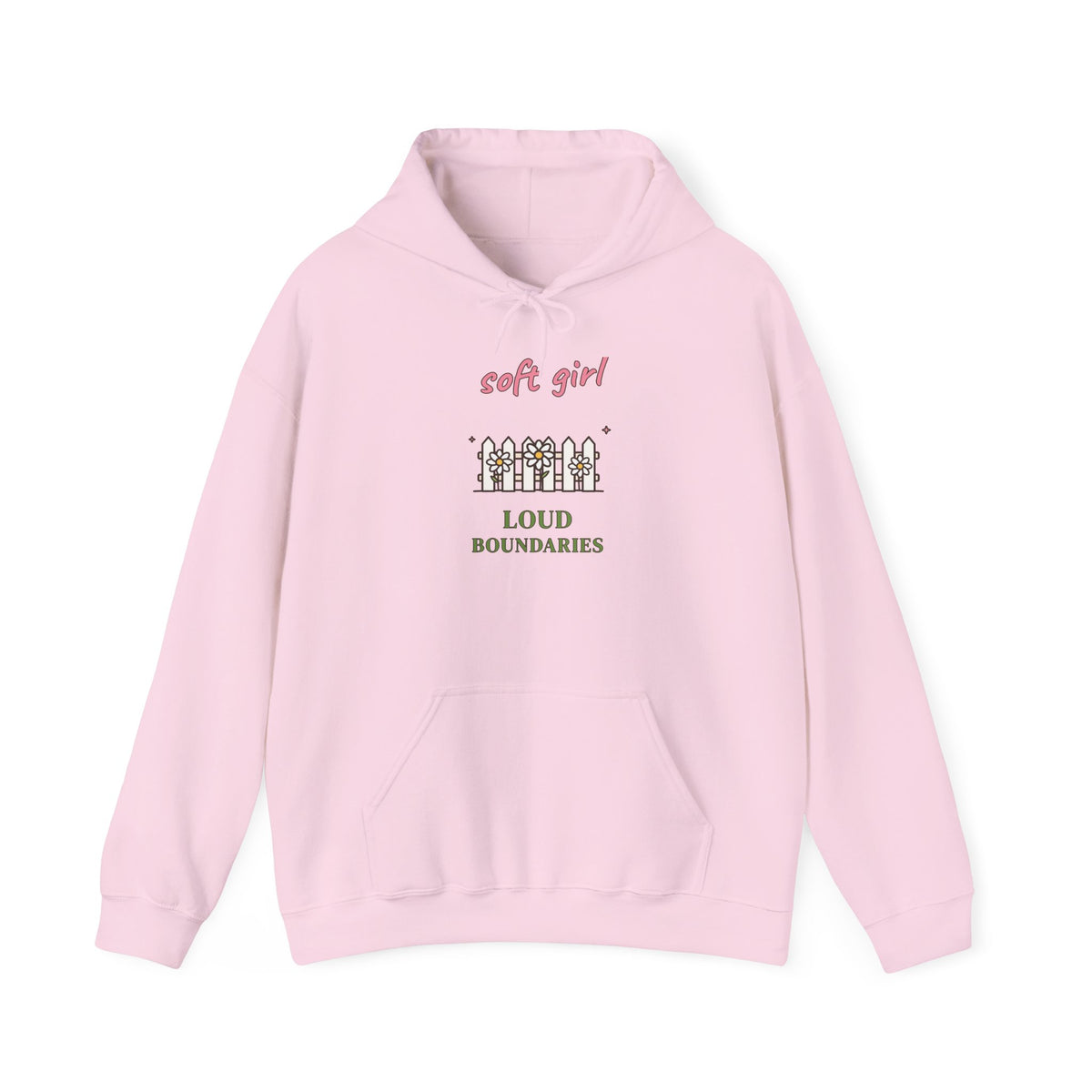 Soft Girl, Loud Boundaries Hoodie