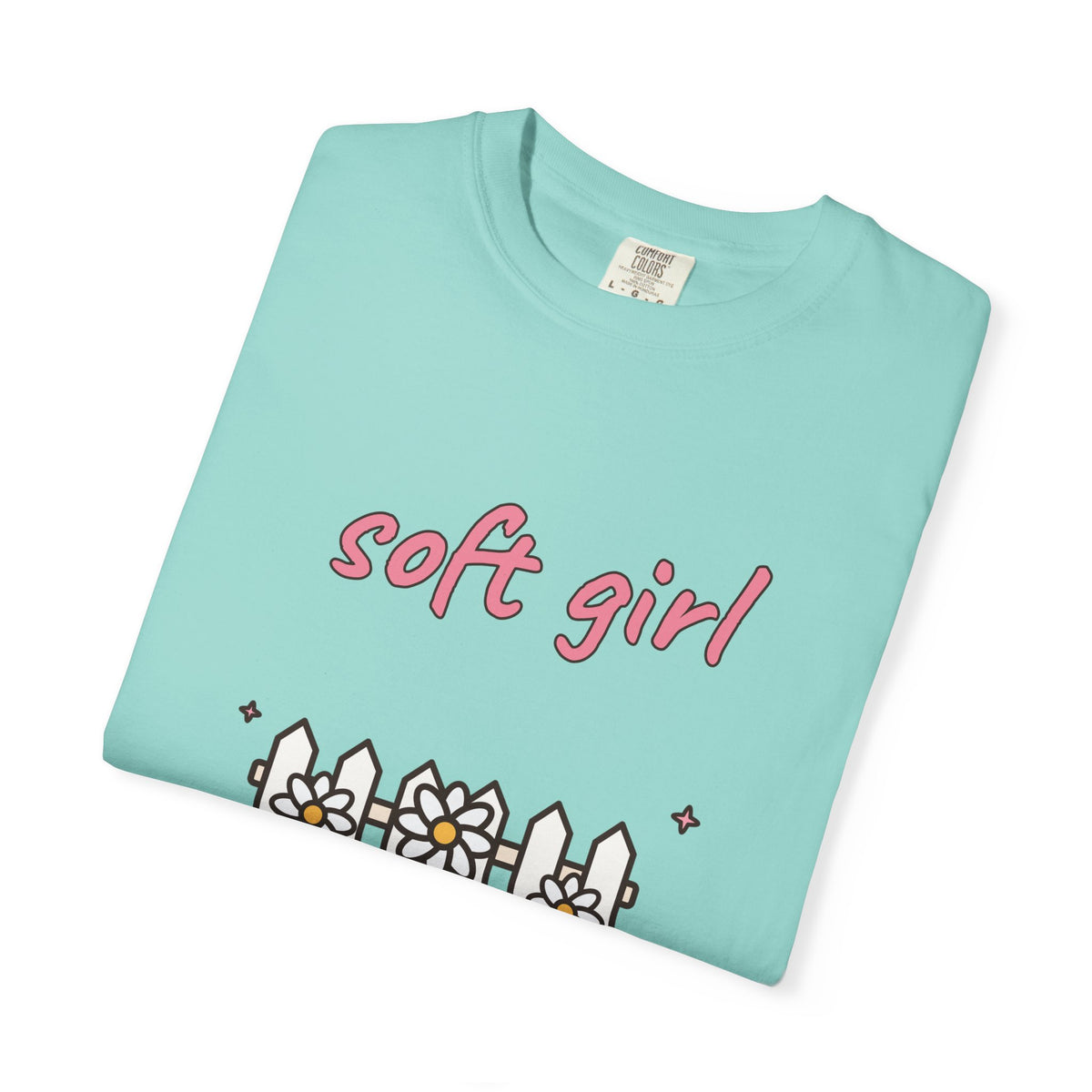 Soft Girl, Loud Boundaries Comfort Colors Tee