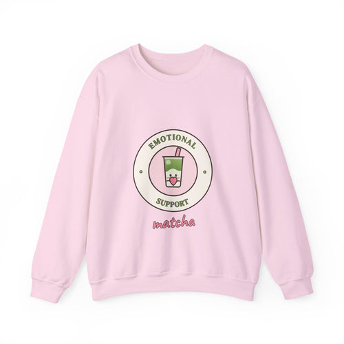 Emotional Support Matcha Sweatshirt