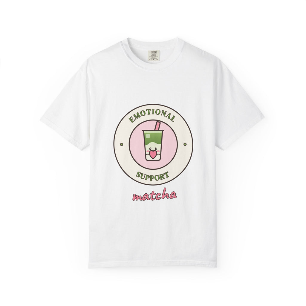 Emotional Support Matcha Comfort Colors Tee