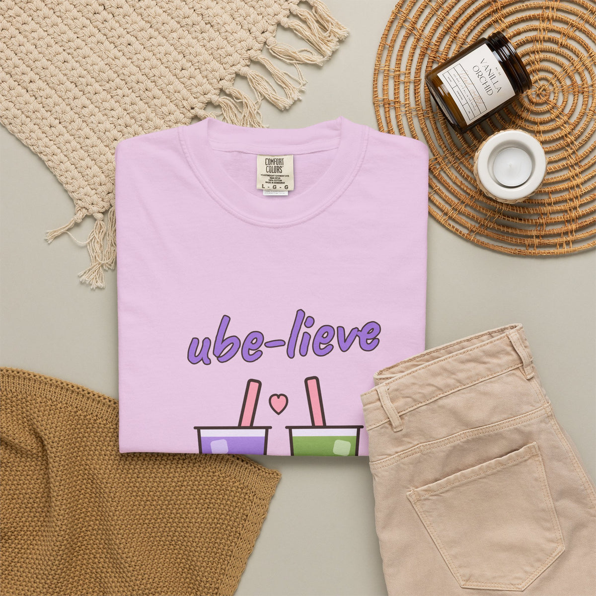 Ube-lieve in Yourself Comfort Colors Tee