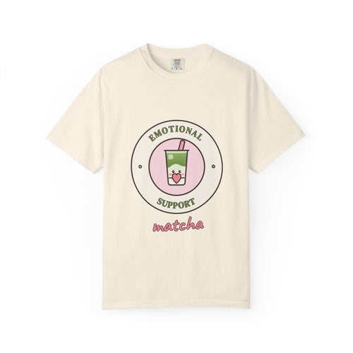 Emotional Support Matcha Comfort Colors Tee