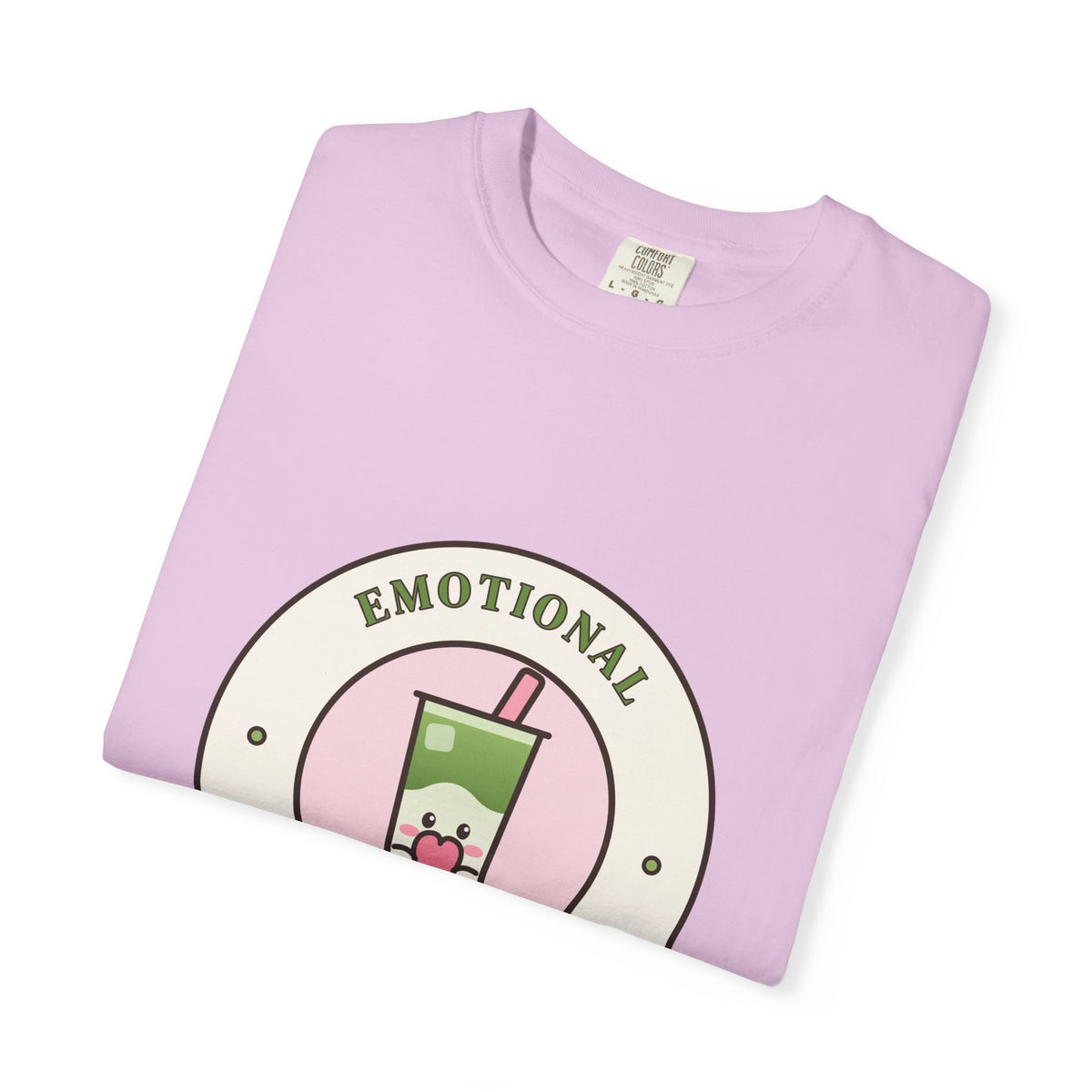 Emotional Support Matcha Comfort Colors Tee