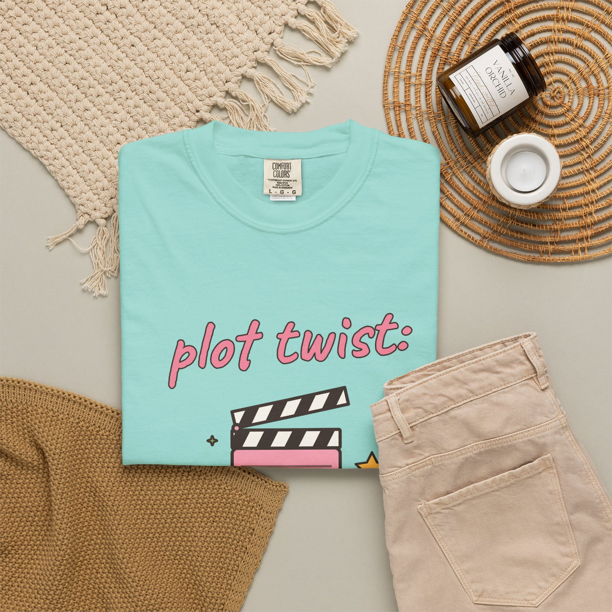 Plot Twist: I'm the Main Character Comfort Colors Tee
