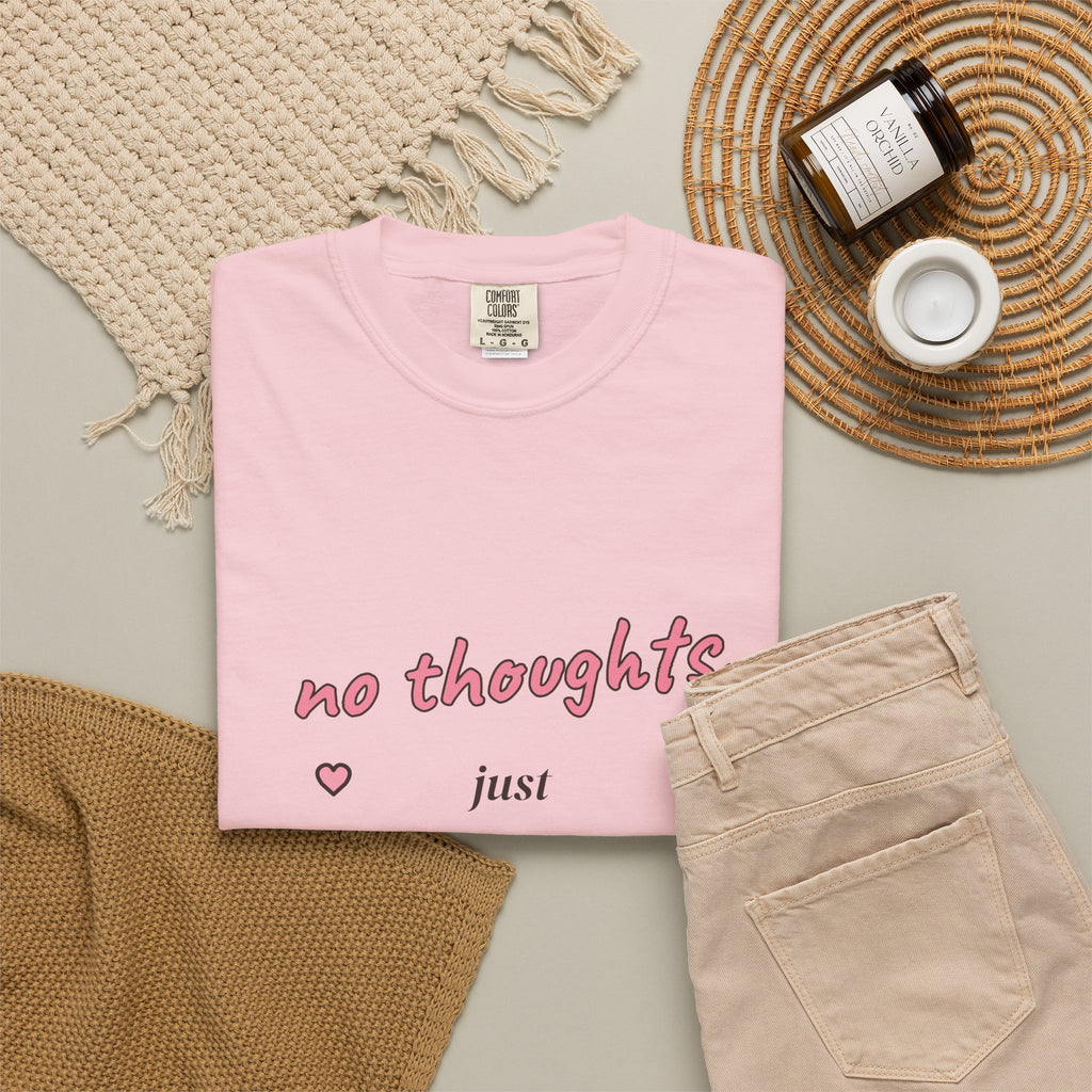 No Thoughts, Just Matcha Comfort Colors Tee