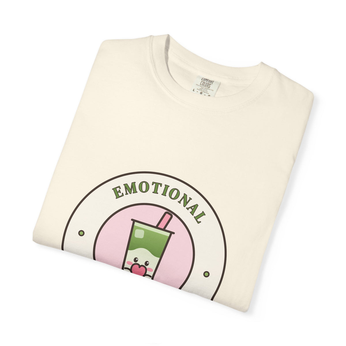 Emotional Support Matcha Comfort Colors Tee