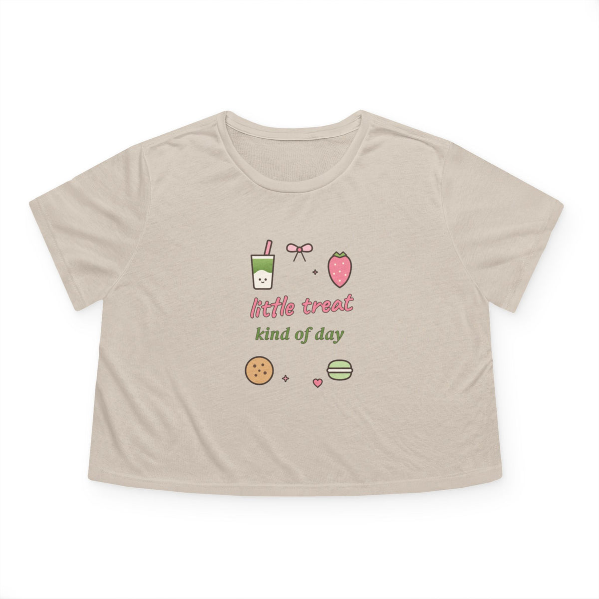 Little Treat Kind of Day Cropped Tee