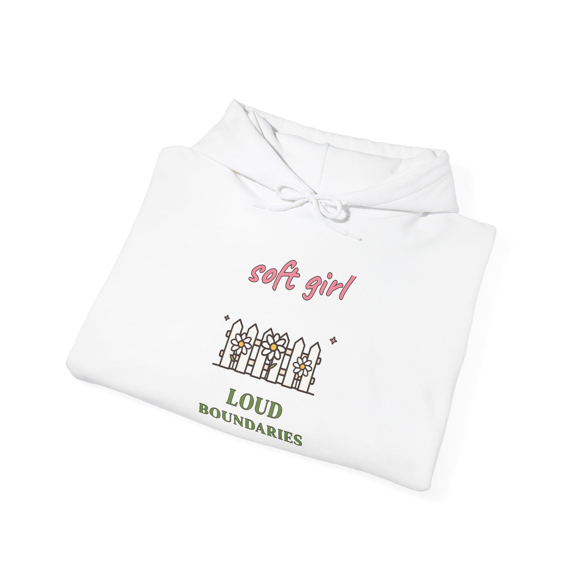 Soft Girl, Loud Boundaries Hoodie