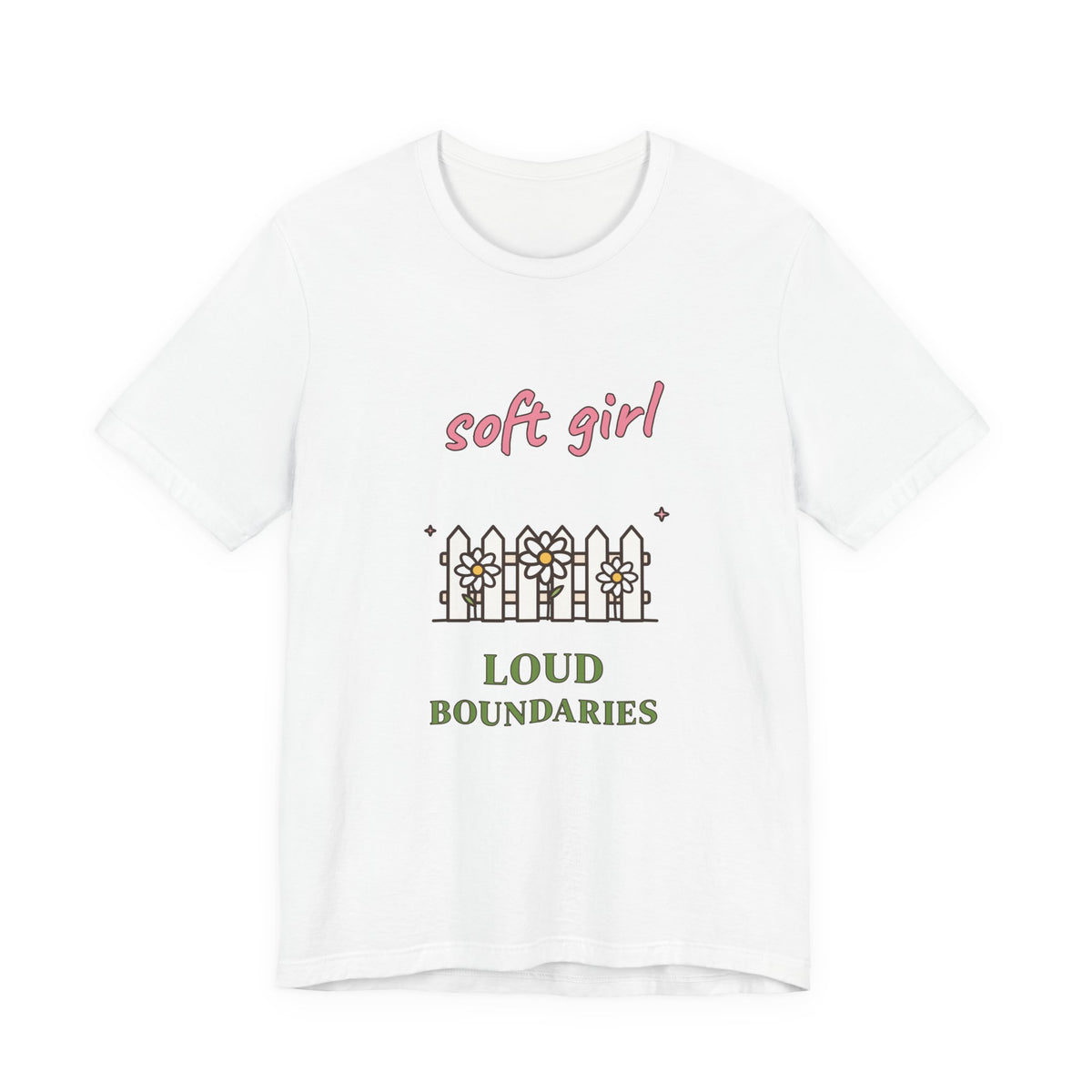 Soft Girl, Loud Boundaries Tee