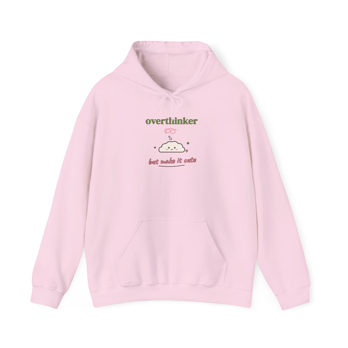 Overthinker, But Make It Cute Hoodie