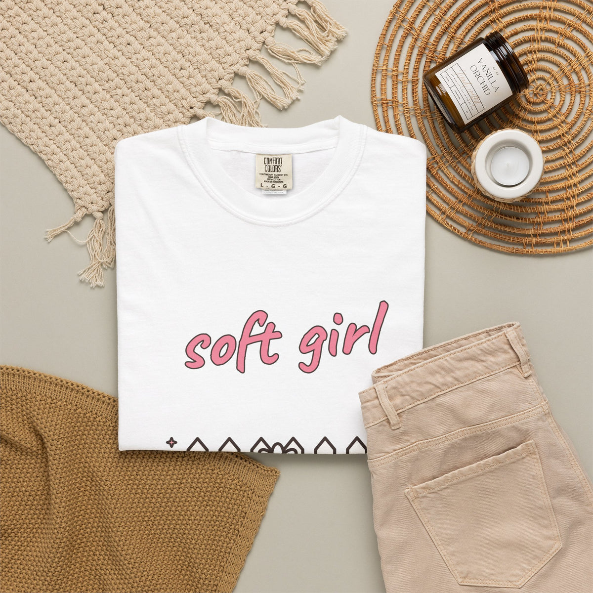 Soft Girl, Loud Boundaries Comfort Colors Tee