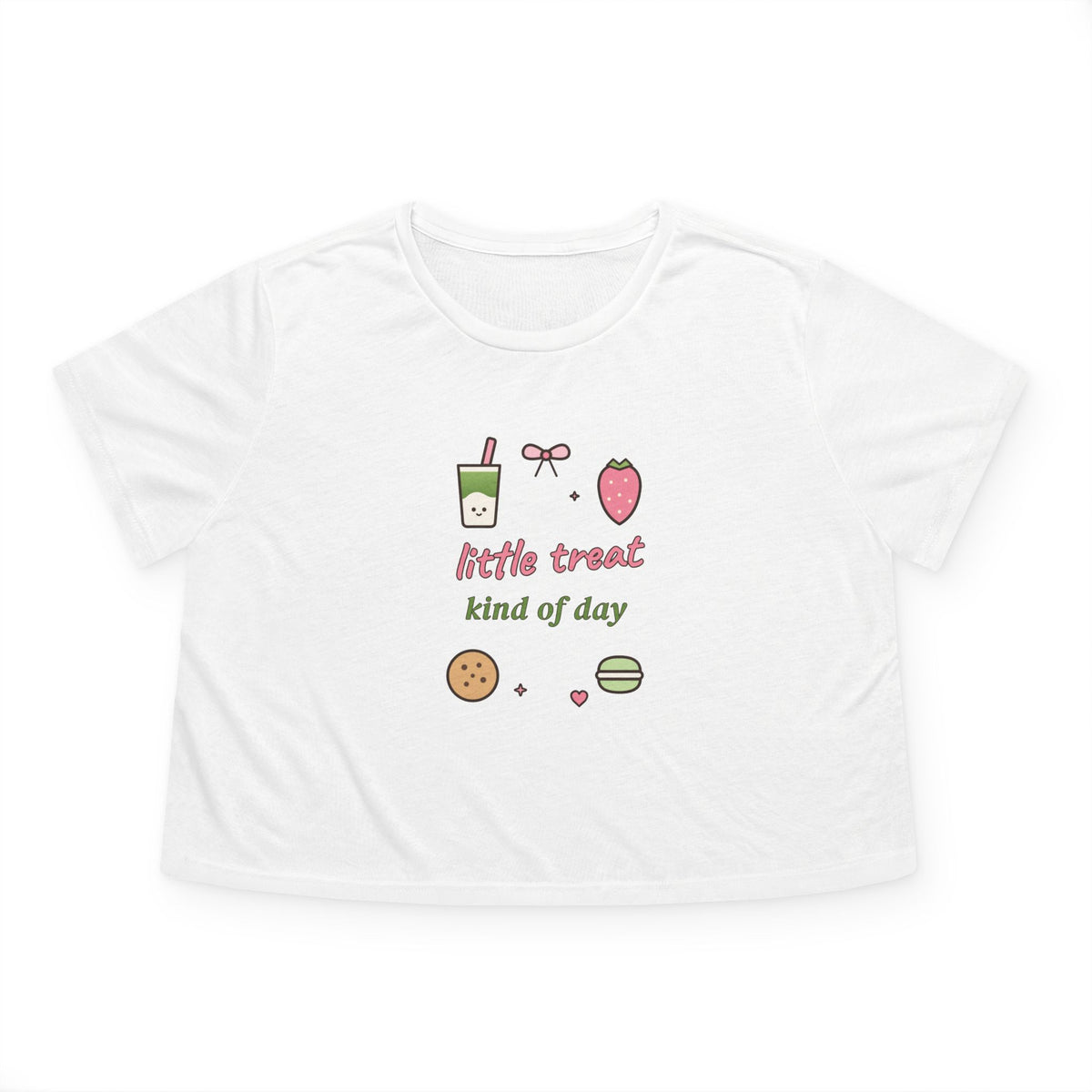 Little Treat Kind of Day Cropped Tee