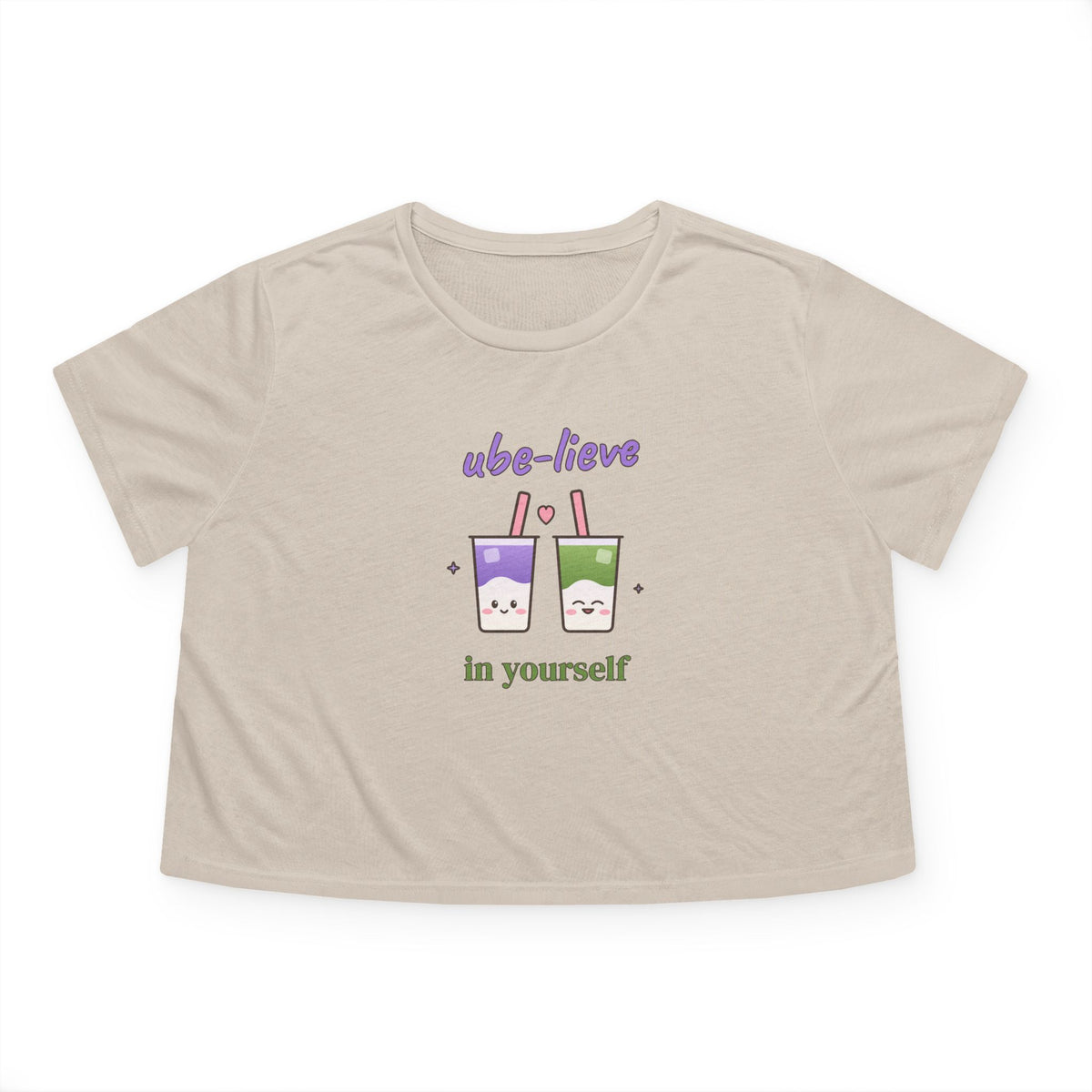 Ube-lieve in Yourself Cropped Tee