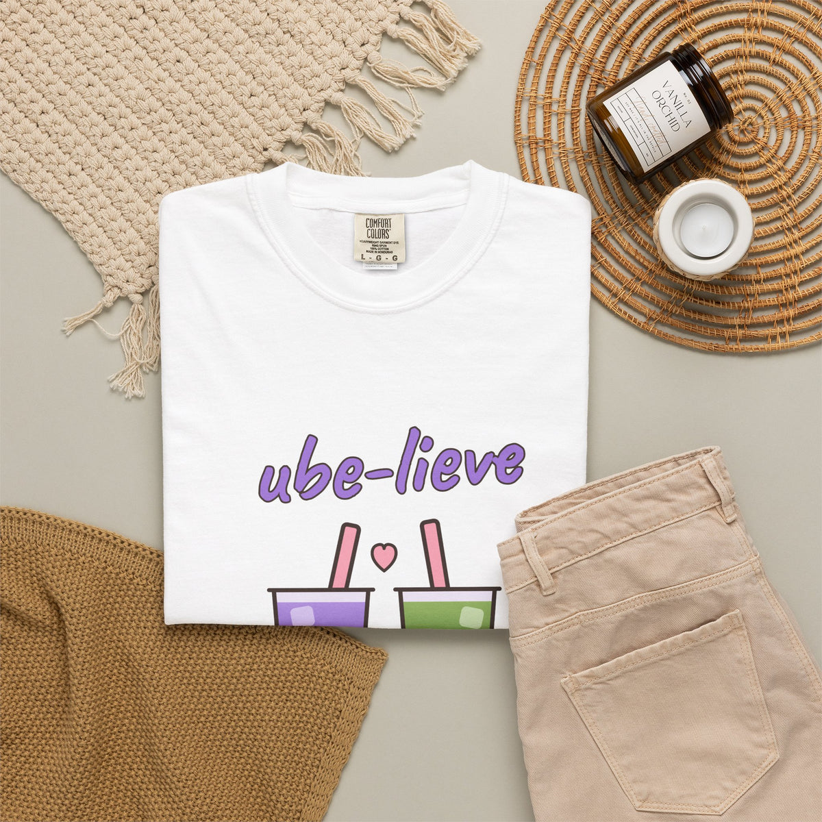 Ube-lieve in Yourself Comfort Colors Tee
